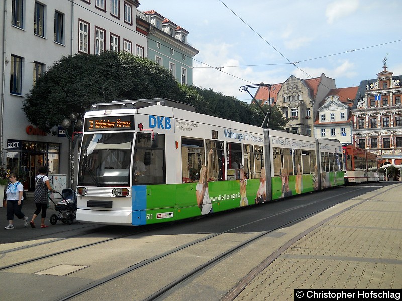 Bild: Fischmarkt/Rathaus als Linie 3