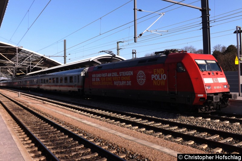 Bild: Als IC in Erfurt Hauptbahnhof.