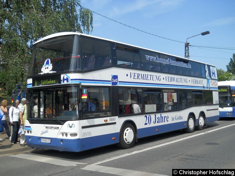 Bild: Bus 270 an der Huttenstraße.