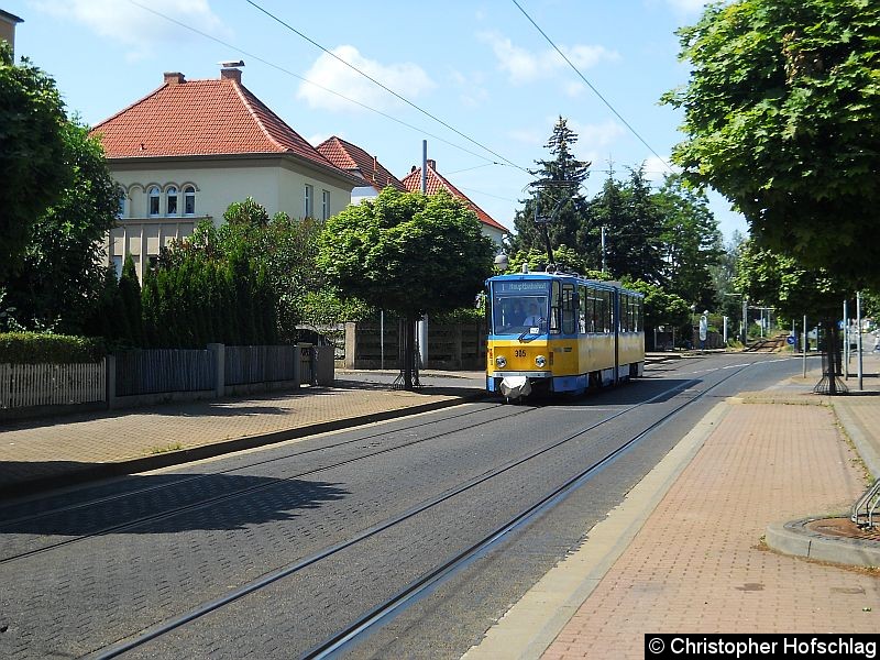 Bild: TW 305 in Bereich Wagenhalle.