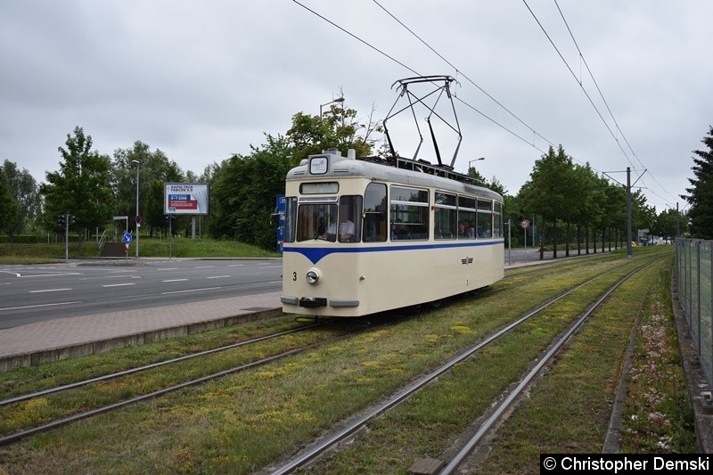 Bild: HTW 3 in Bereich Gothaer Landstraße/MDR-Kinderkanal
