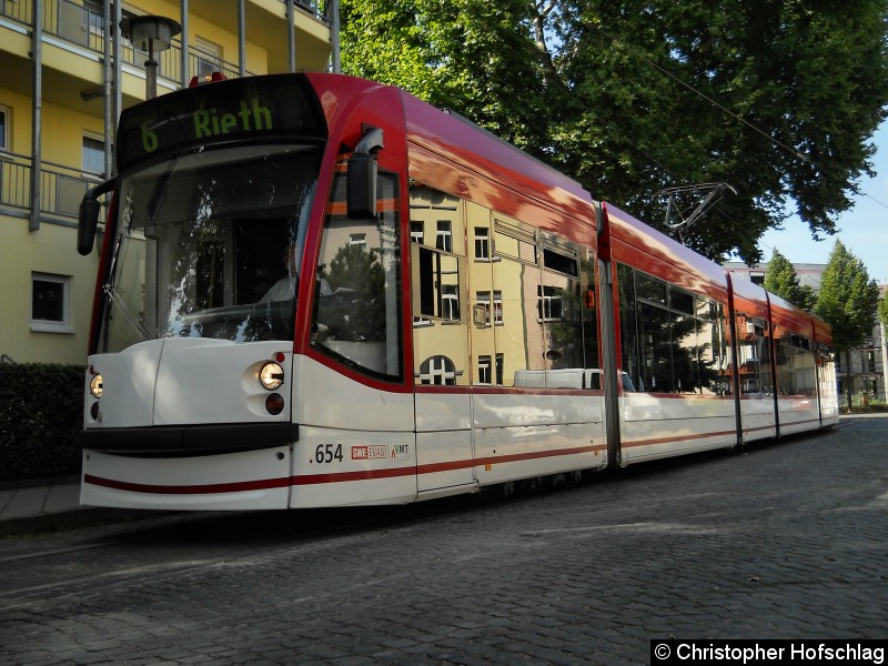 Bild: Endstelle Steigerstraße.