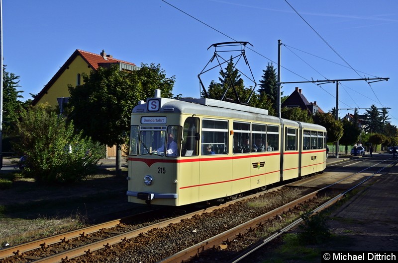 Bild: Rückkehr zur Wagenhalle.