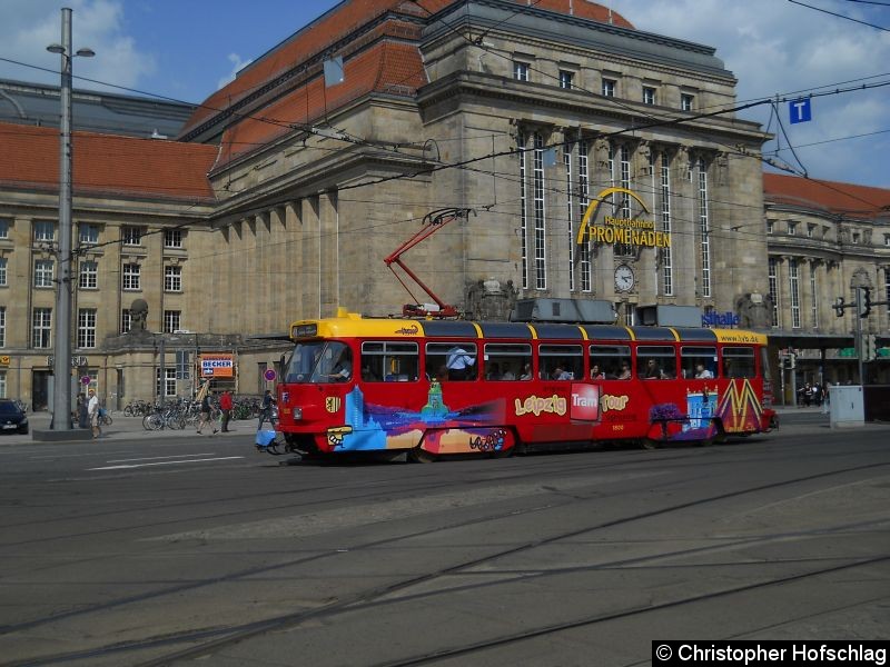 Bild: TW 1800 am Hauptbahnhof.