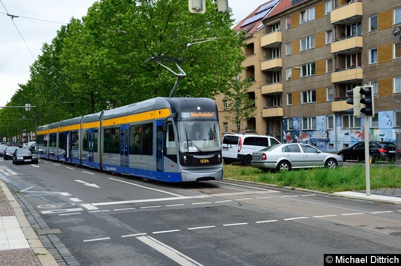 Bild: 1224 als Linie 31 in der Richard-Lehmann-Str.