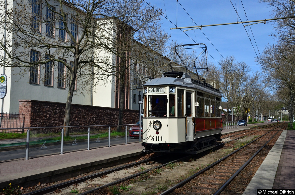 Fotohalt an der Haltestelle Straßburger Weg.