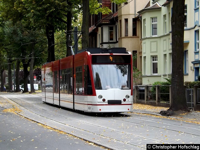 Bild: TW 623 in der Windhorststraße