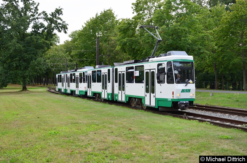 1288 und 1289 erreichen das letzte an diesem Tag den Herrenkrug.