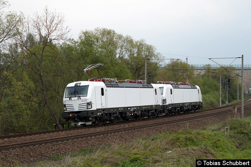 Bild: BR 193 782+193 781 bei Jena Göschwitz