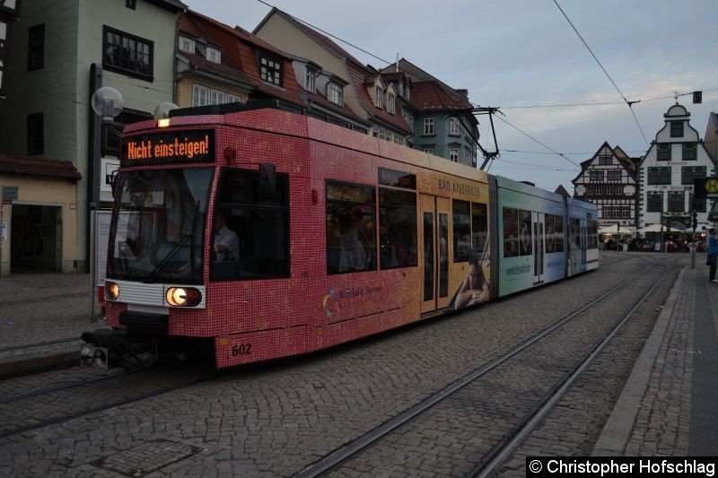 Bild: TW 602 am Domplatz Süd.