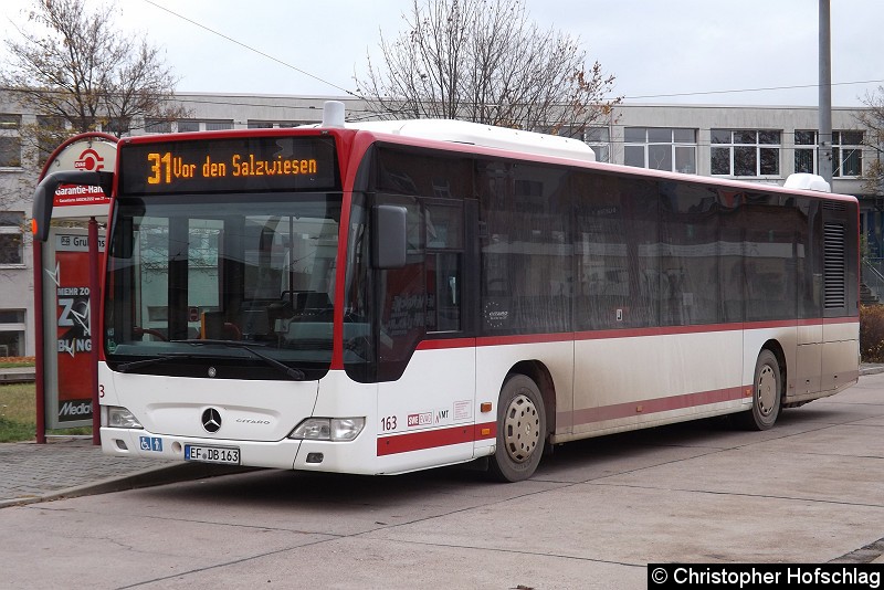 Bild: Als Linie 31 an Busbahnhof Grubenstraße.