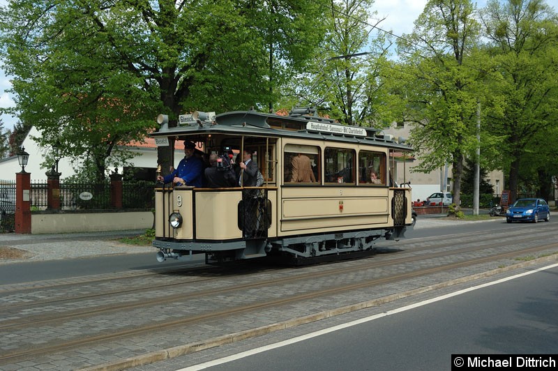 Bild: Wagen 9 bei der Rückfahrt.