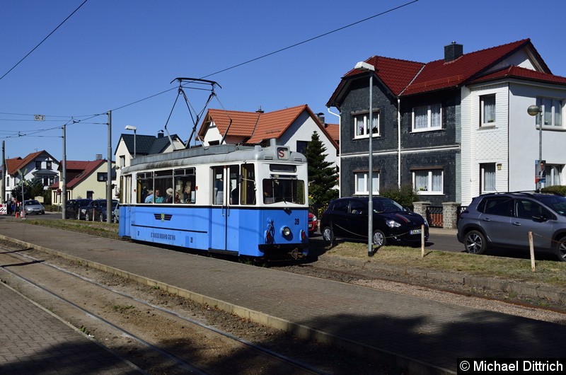 Bild: Noch einmal ein Blick auf den Wagen 39 in Bad Tabarz.