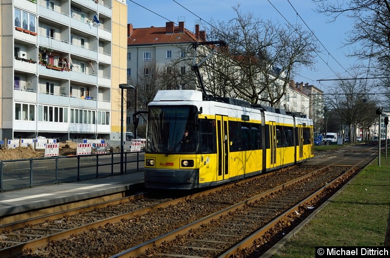 Bild: 2003 als Linie M10 an der Haltestelle Arnswalder Platz.