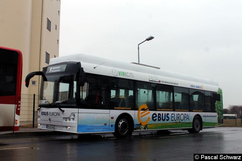 Bild: Bus 660(EVAG 101) als Linie 9 am Nordbahnhof.