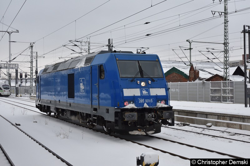 Bild: 285 101-5 in Erfurt Hbf.