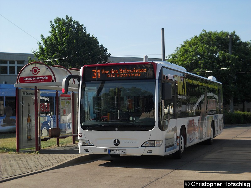 Bild: Als Linie 31 in der Grubenstraße.