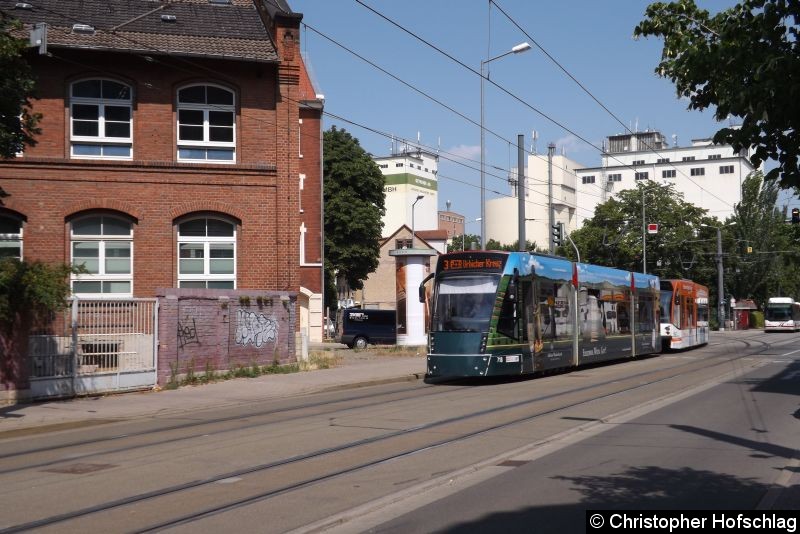 Bild: Bereich Salinenstraße/Magdebruger Allee