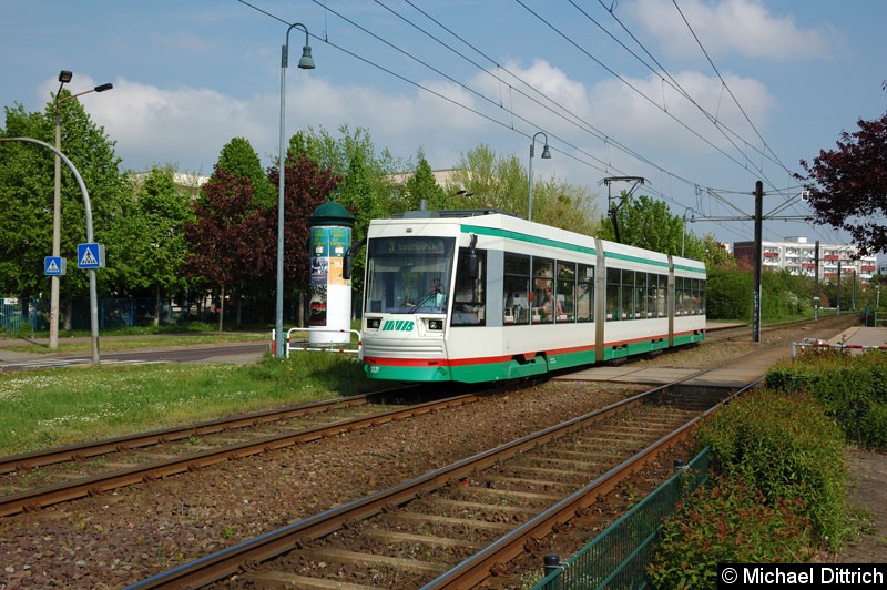 Bild: 1331 als Linie 3 an der Haltestelle Sternbogen.