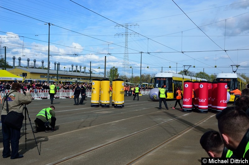 Bild: Der Berlin Tram-Bowling Cup.