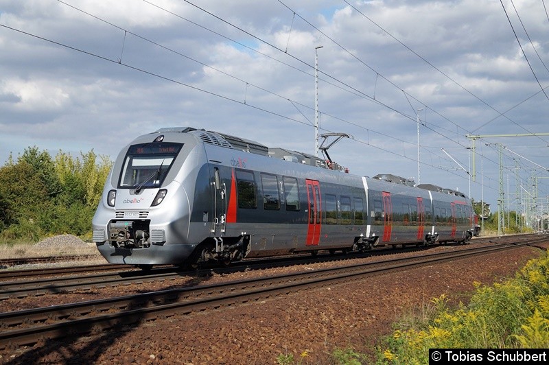 Bild: 9442 601 als RE 16 bei Weimar in Richtung Erfurt Hbf.