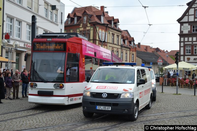 Bild: Stadtrundfahrthaltestelle Domplatz.