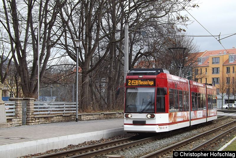 Bild: In Bereich Gothaer Platz .