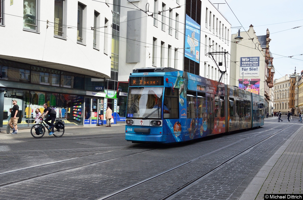 644 als Linie 16 in der Großen Steinstraße.