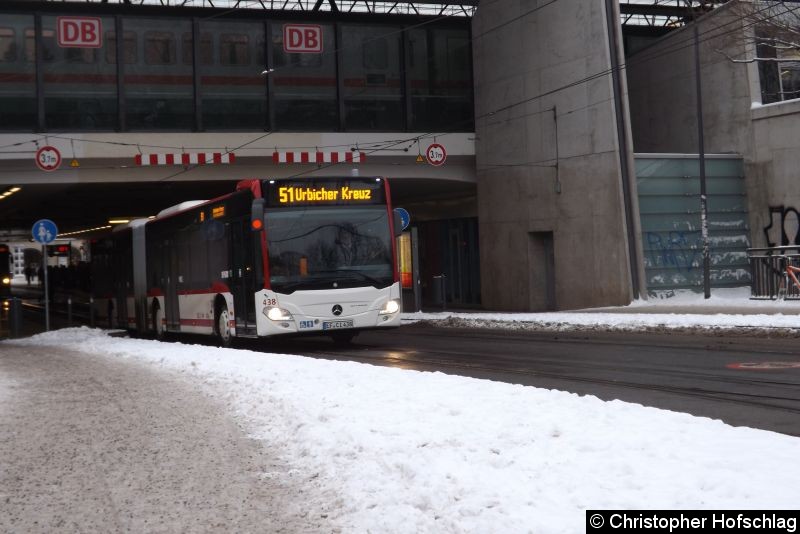 Bild: Hauptbahnhof als Linie 51.