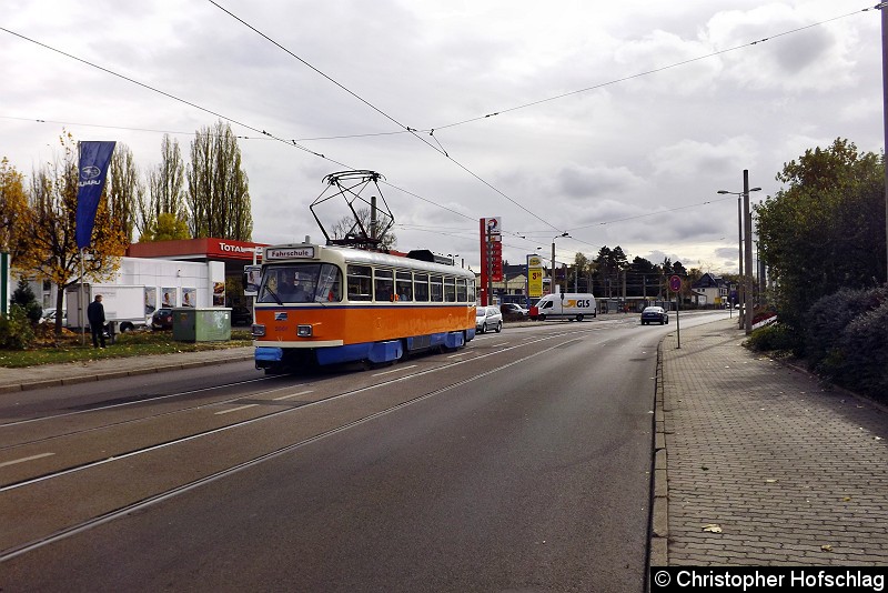 Bild: Haltestelle Dölitz,Straßenbahnhof.