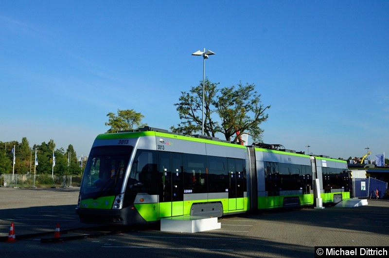 Bild: Dieser Tramino ist für die polnische Stadt Olstzyn.