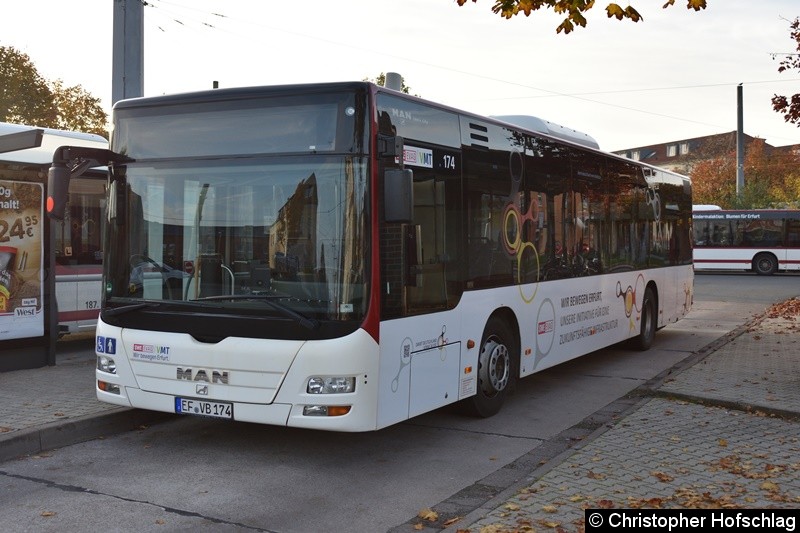 Bild: Wagen 174,abgestellt an der Grubenstraße