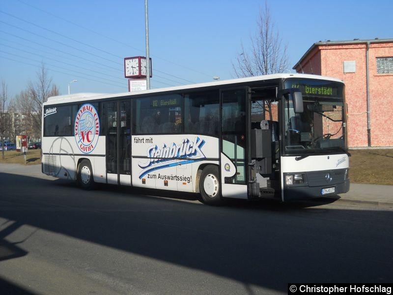 Bild: Bus 279 am Europaplatz (Erfurt).