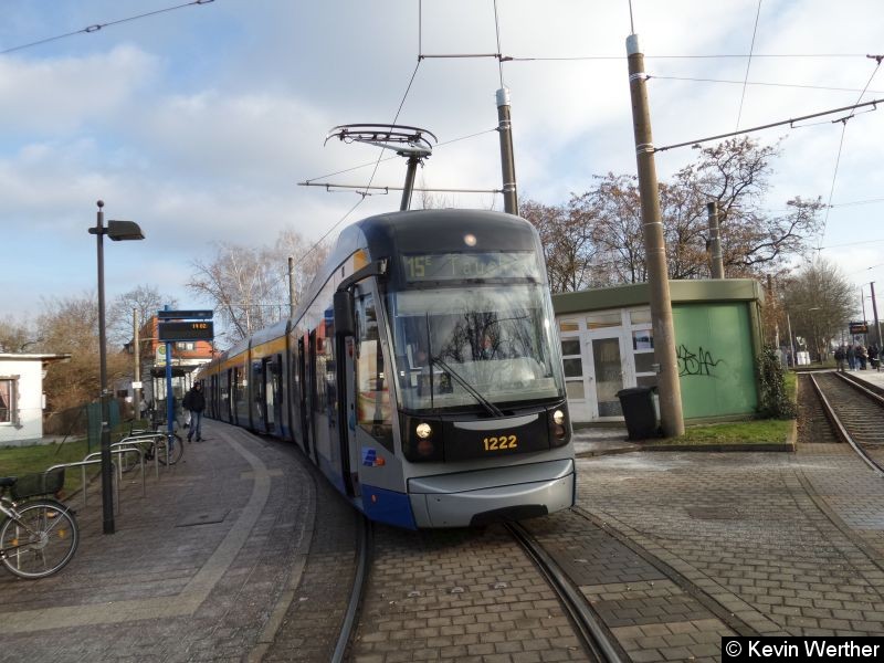 1222 Linie 15E Endstelle Meusdorf, zur Fahrt nach Taucha mit Umleitung ab Altes Messegelände über Riebeckstraße, Torgauer Platz und weiter nach Taucha über Torgauer Straße Bild: 1222 Linie 15E Endstelle Meusdorf, zur Fahrt nach Taucha mit Umleitung ab Altes Messegelände über Riebeckstraße, Torgauer Platz und weiter nach Taucha über Torgauer Straße