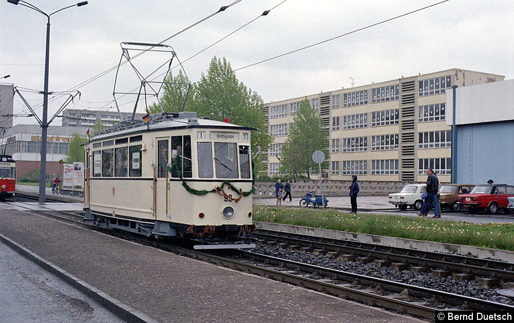 TW 92 in der Vilniuser Straße.
